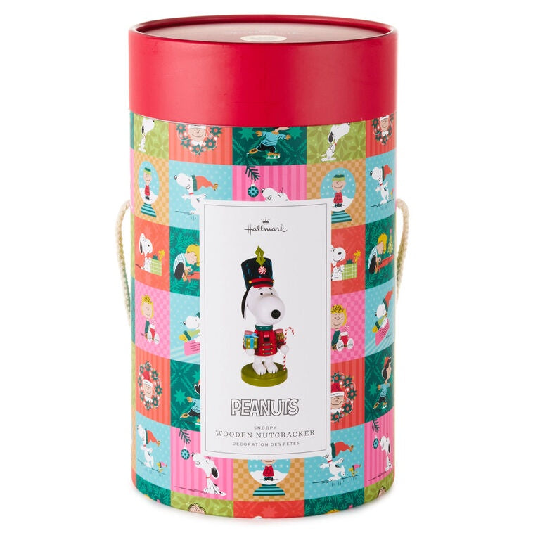 Peanuts® Snoopy Drum Major Nutcracker Figurine, 13.25"