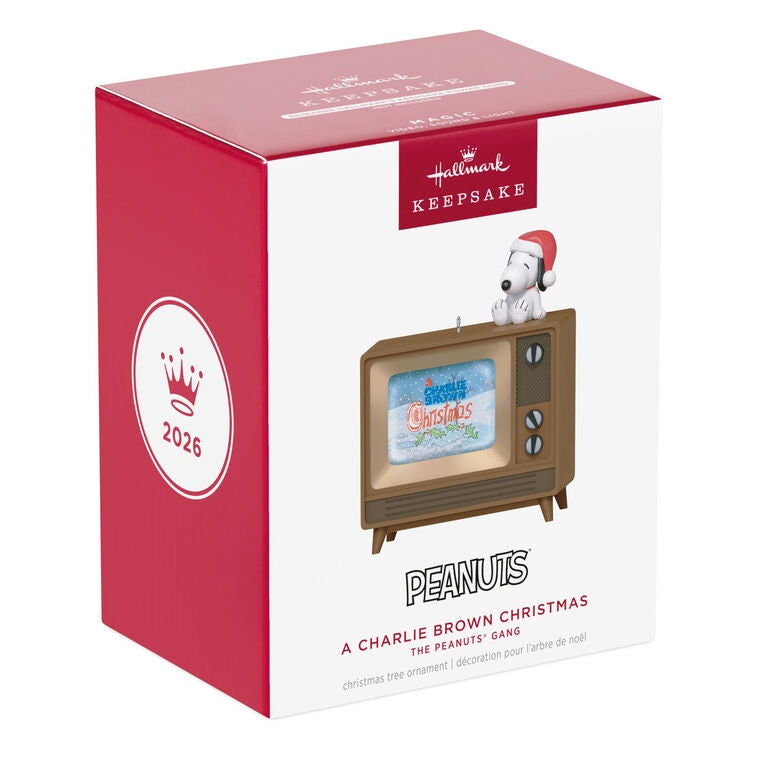 The Peanuts® Gang A Charlie Brown Christmas Ornament With Video, Light and Sound