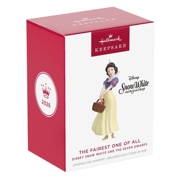 Disney Snow White and the Seven Dwarfs The Fairest One of All Ornament