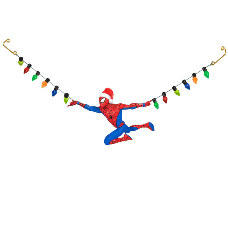 Hallmark Keepsake Christmas Ornament 2024, Marvel Spider-Man Holidays in Full Swing, Gifts for Marvel Fans