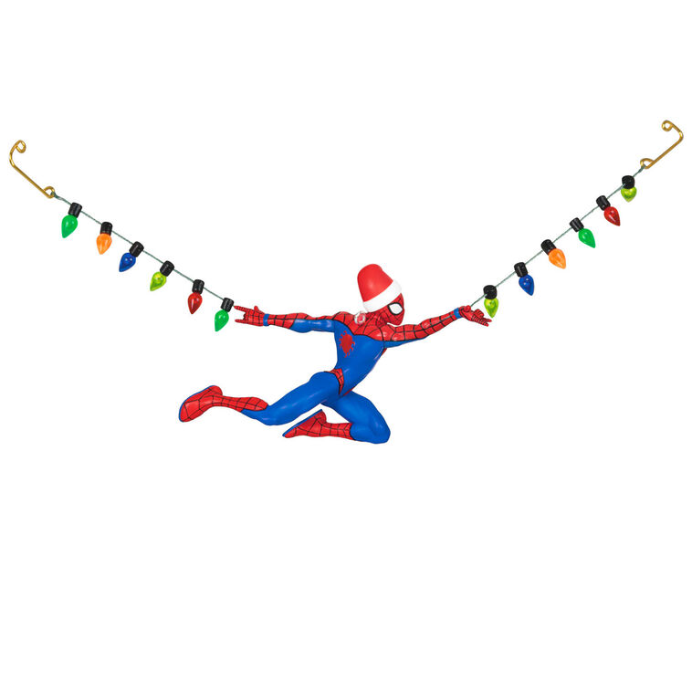 Hallmark Keepsake Christmas Ornament 2024, Marvel Spider-Man Holidays in Full Swing, Gifts for Marvel Fans