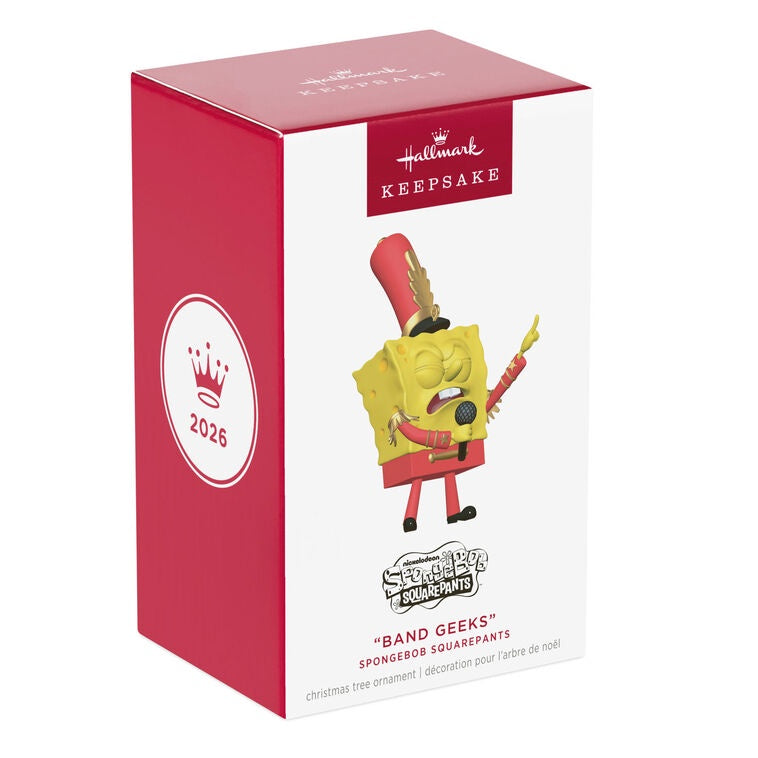 Nickelodeon SpongeBob SquarePants "Band Geeks" Ornament