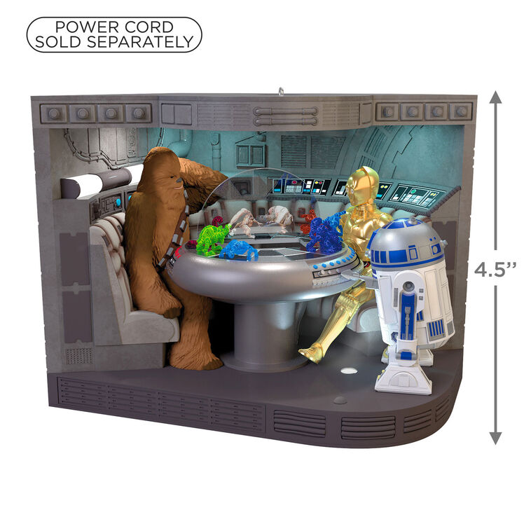 Hallmark Star Wars: A New Hope™ "Let the Wookiee™ Win" Ornament With Video, Light and Sound