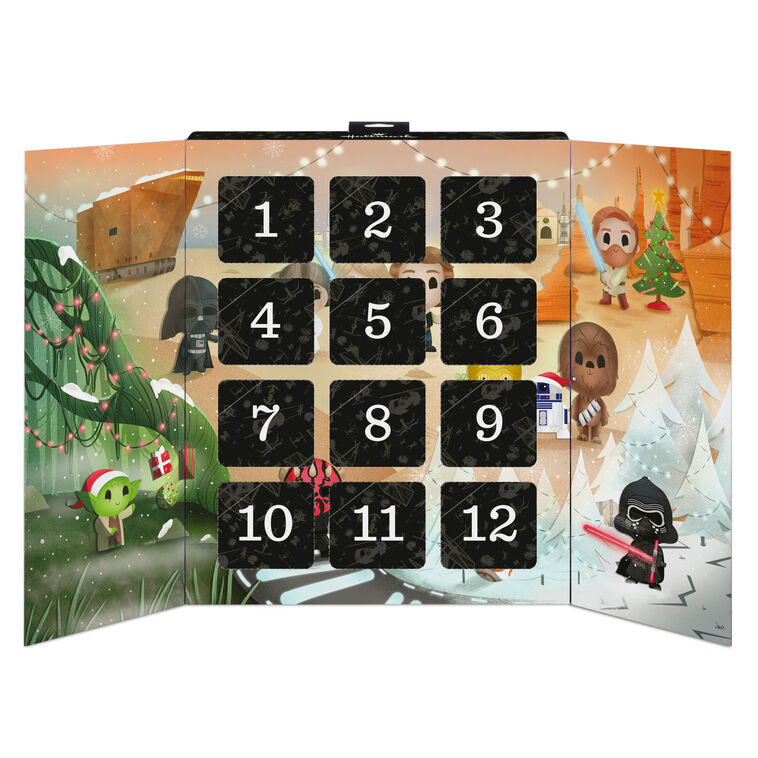 Star Wars™ Hallmark Countdown Calendar Box With 12 Mini Ornaments
