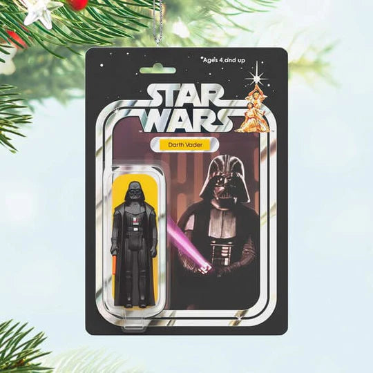 Hallmark Keepsake Christmas Ornament 2024, Star Wars Darth Vader Vintage Figure, Gifts for Star Wars Fans