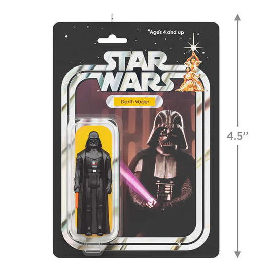 Hallmark Keepsake Christmas Ornament 2024, Star Wars Darth Vader Vintage Figure, Gifts for Star Wars Fans