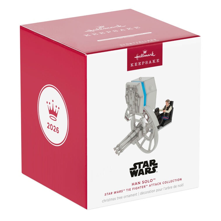 Star Wars™ TIE Fighter™ Attack Collection Han Solo™ Ornament With Light and Sound