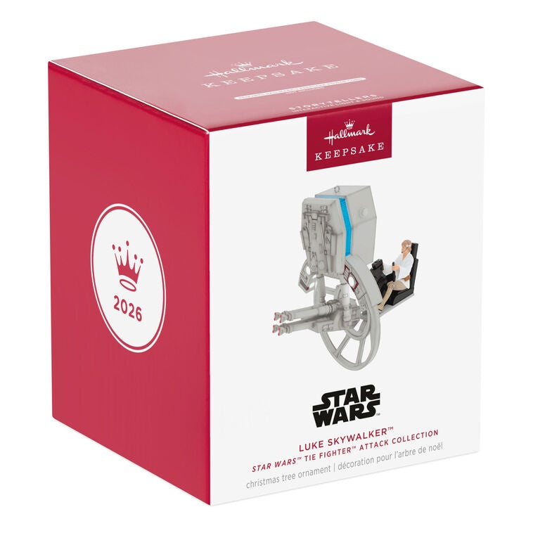 Star Wars™ TIE Fighter™ Attack Collection Luke Skywalker™ Ornament With Light and Sound