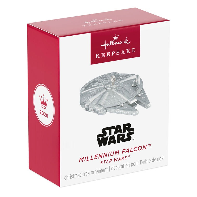 Star Wars Millennium Falcon Keepsake Ornament 0.5