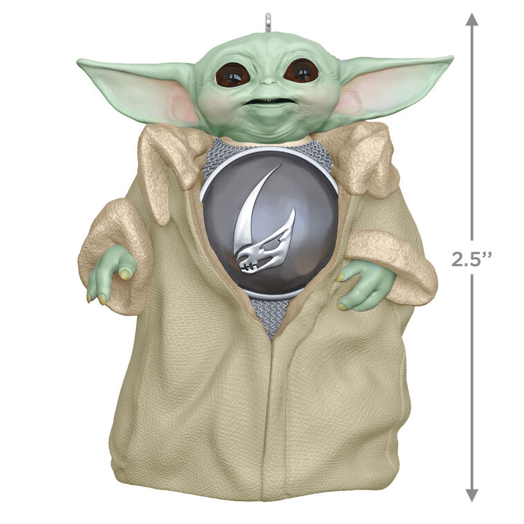 Star Wars: The Mandalorian™Grogu™ With Mudhorn Signet Ornament
