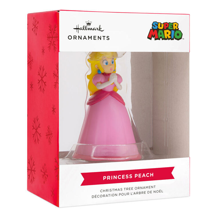 Hallmark Nintendo Super Mario Princess Peach Christmas Ornament