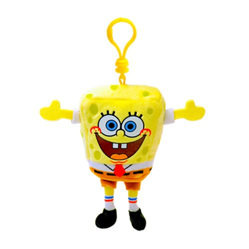 TY Beanie Baby Clip - SPONGEBOB SQUAREPANTS