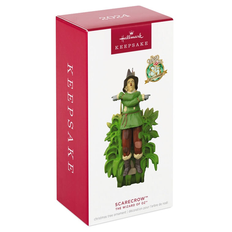 Hallmark Keepsake Christmas Ornament 2024, The Wizard of Oz Scarecrow, Movie Gifts