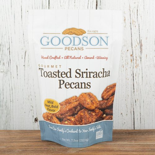 Toasted Sriracha Pecans