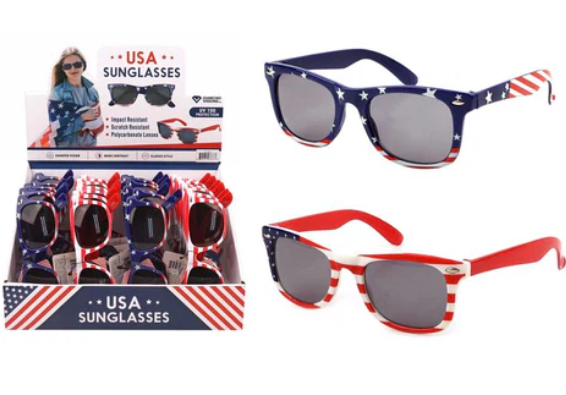 USA Sunglasses Assrt - 1pc