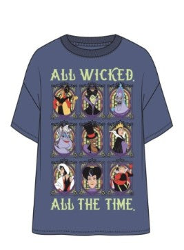 Disney Junior Wicked Villains Tee Blue