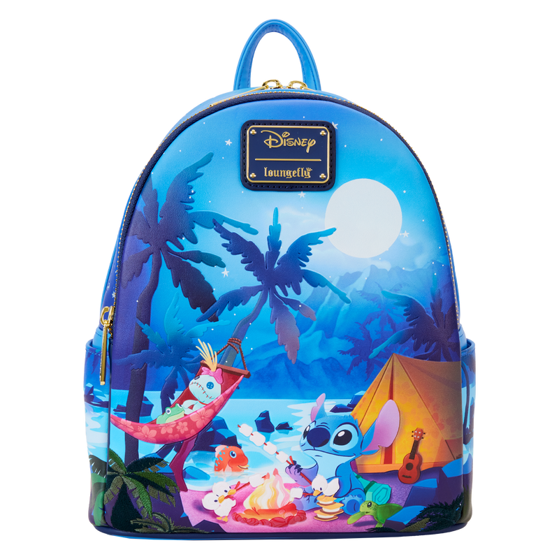 Stitch Camping Cuties Glow Mini Backpack