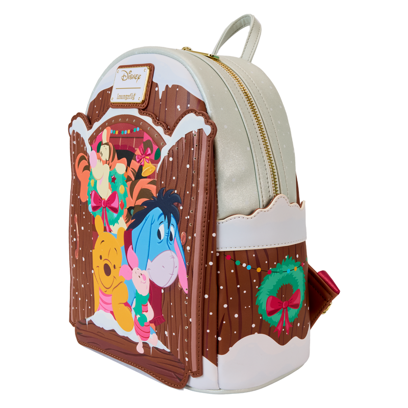 Winnie The Pooh & Friends Christmas Greetings Light Up Mini Backpack