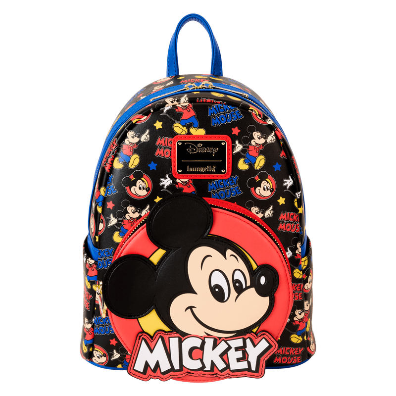 Mickey Mouse Classic All-Over Print Mini Backpack