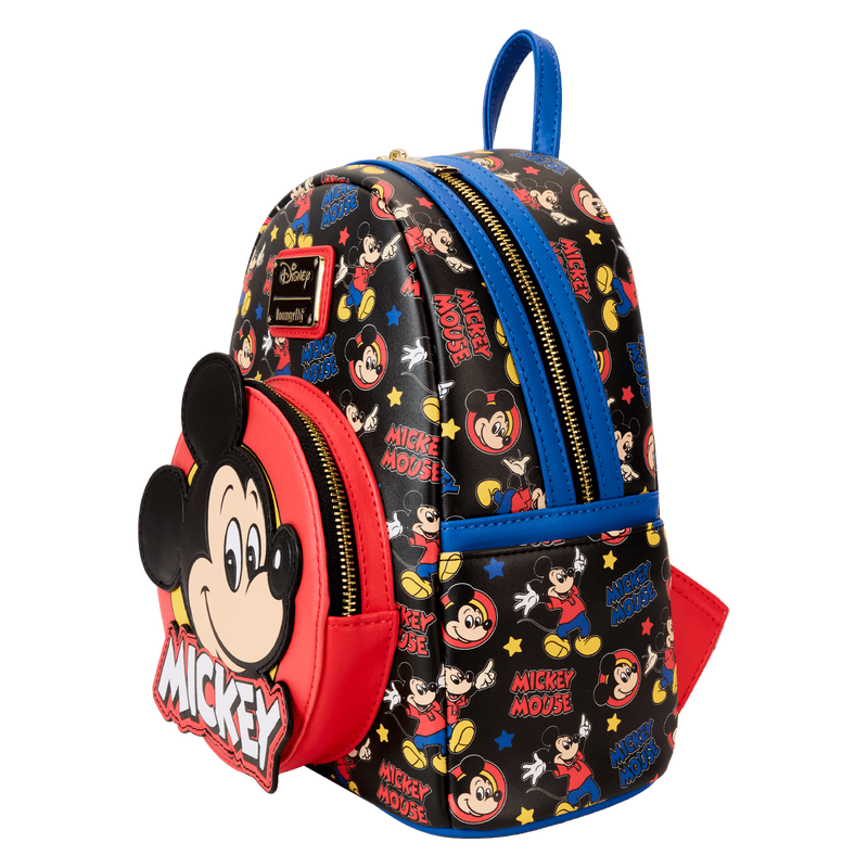 Mickey Mouse Classic All-Over Print Mini Backpack