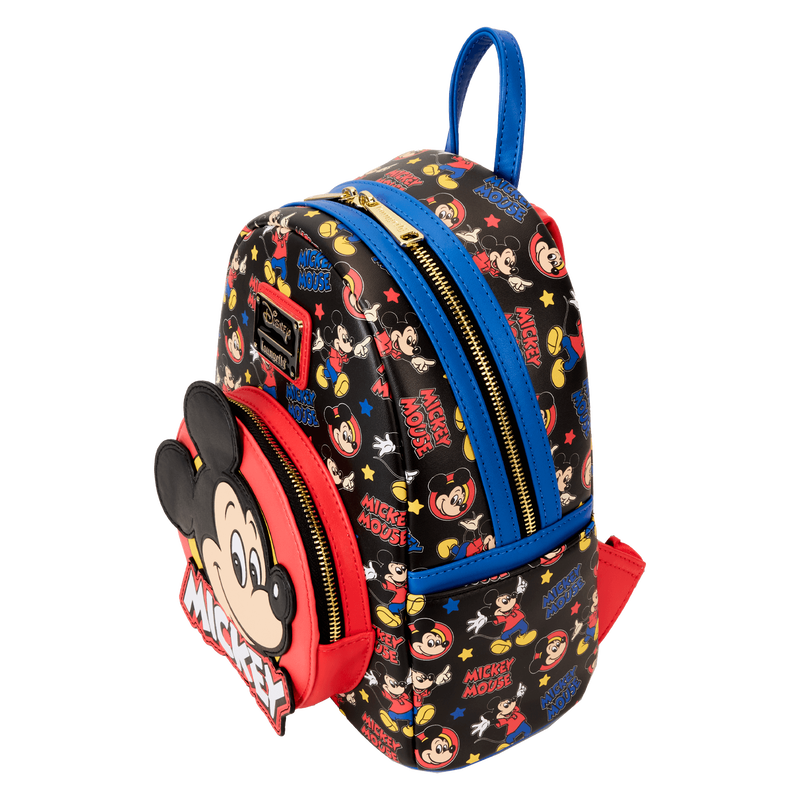 Mickey Mouse Classic All-Over Print Mini Backpack