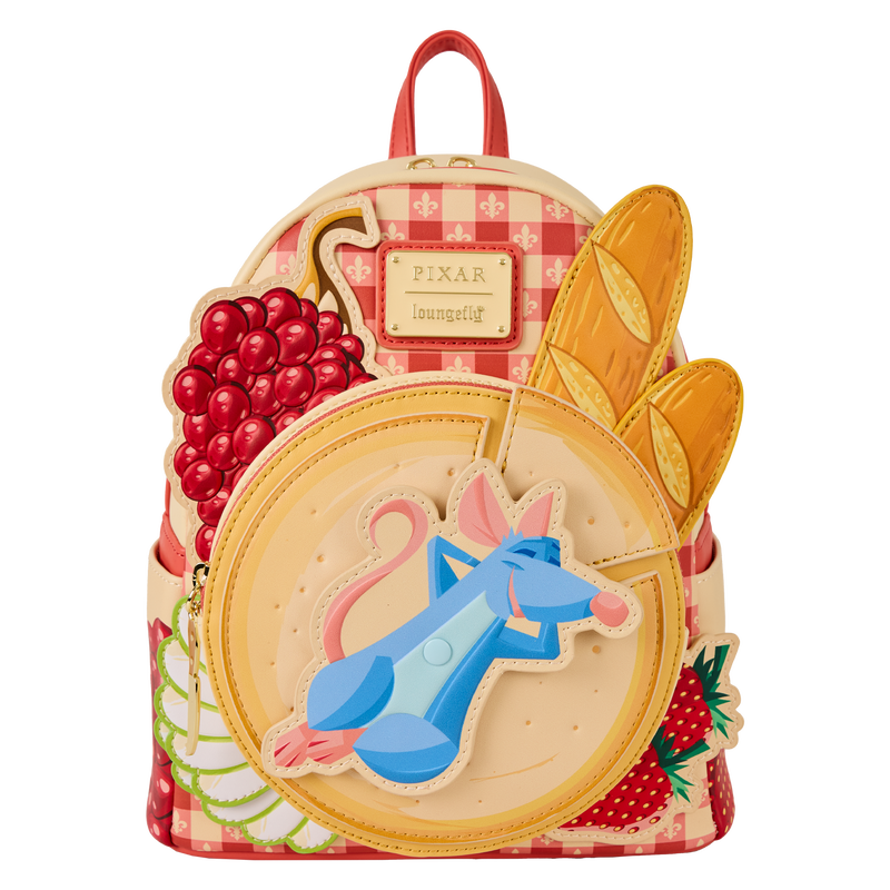 Loungefly Disney Pixar Scented Ratatouille Remy On Cheese Mini Backpack