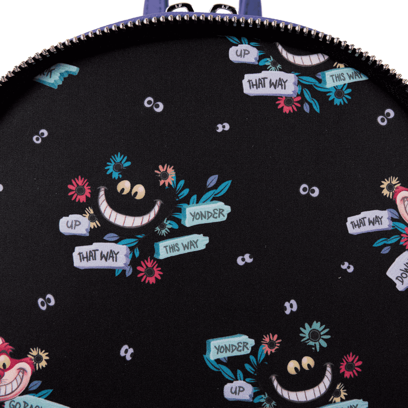 Alice In Wonderland Lost in Woods w/ Cheshire Cat Mini Backpack