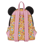 Disney Minnie Mouse Cosplay Floral Pumpkin Glow Mini Backpack