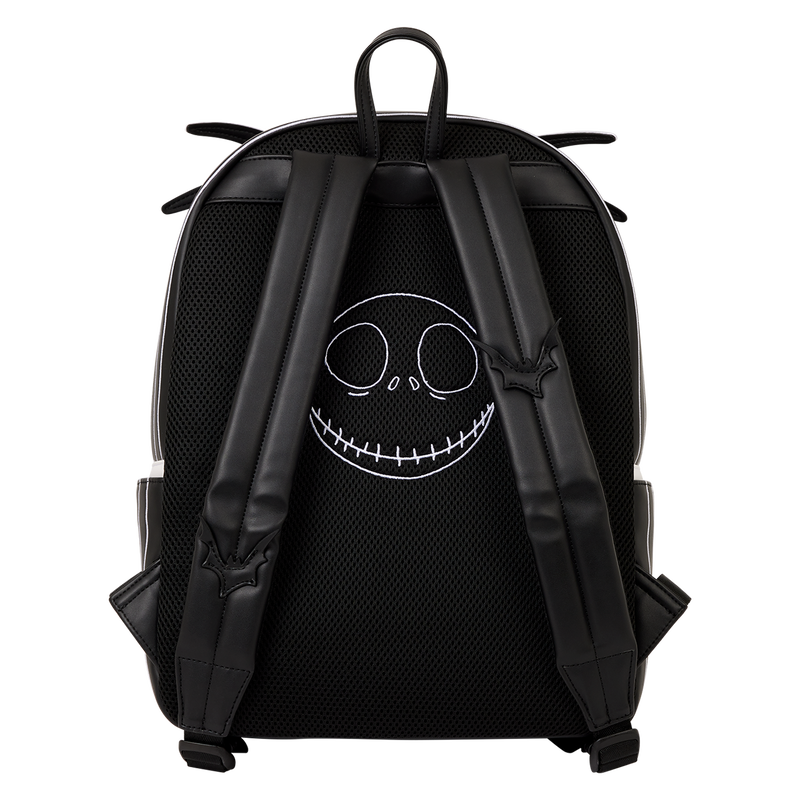 Disney NBC Jack Skellington Suit Glow-in-the-Dark Full Size Loungefly Backpack