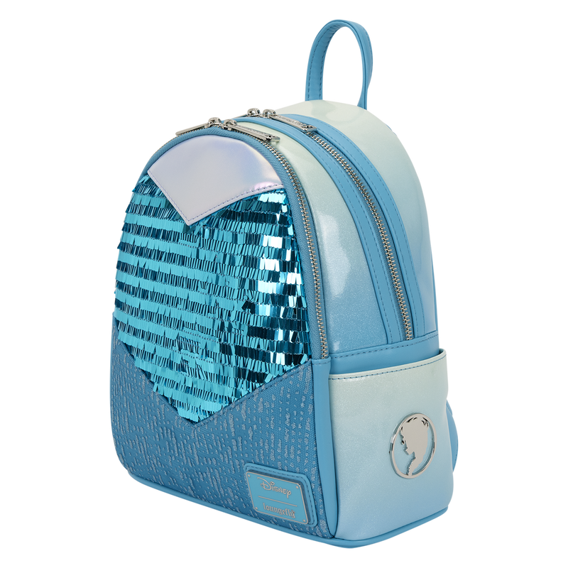 Frozen Princess Elsa Glitter Sequin Cosplay Mini Backpack