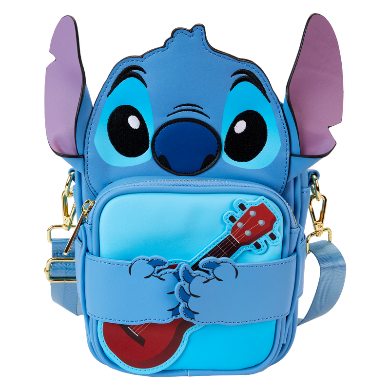 Stitch Camping Cuties Crossbuddies® Cosplay Crossbody Bag with Coin Bag