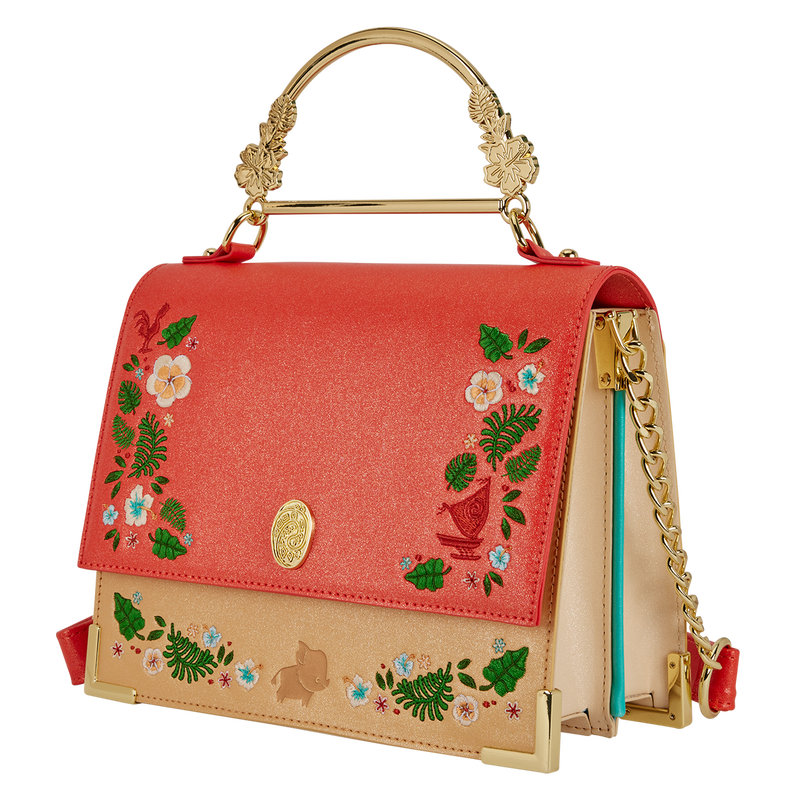 Disney Loungefly Moana Shimmer Crossbody Bag