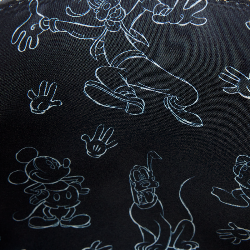 Mickey Mouse Artist Sketch Crossbody Bag
