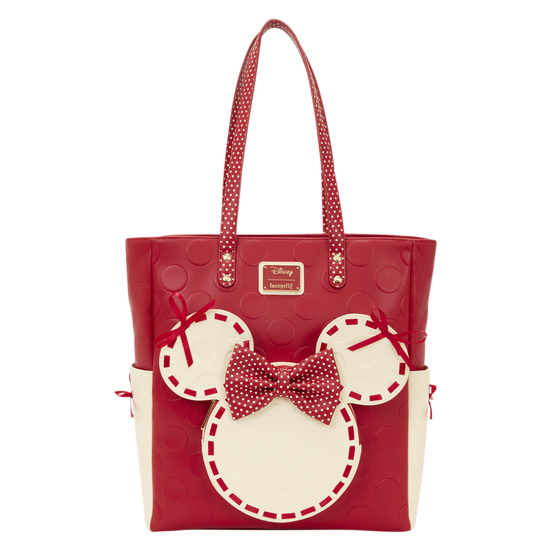 Minnie Mouse Rocks the Dots Coquette Tote Bag