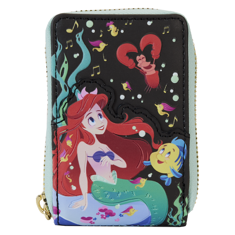 The Little Mermaid 35th Anniversary Accordion Zip-Around Wallet