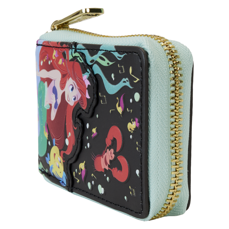 The Little Mermaid 35th Anniversary Accordion Zip-Around Wallet