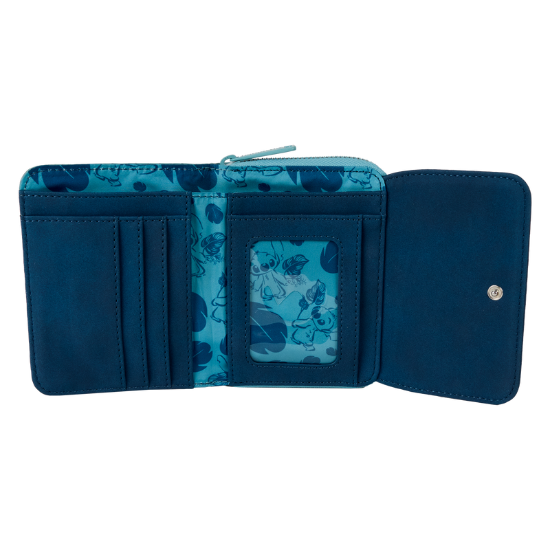 Stitch Embroidered Floral Wallet