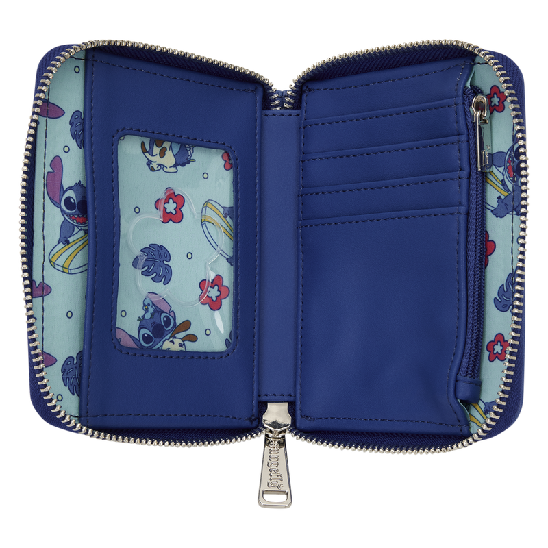 Lilo & Stitch Animal Friends Zip Around Wallet