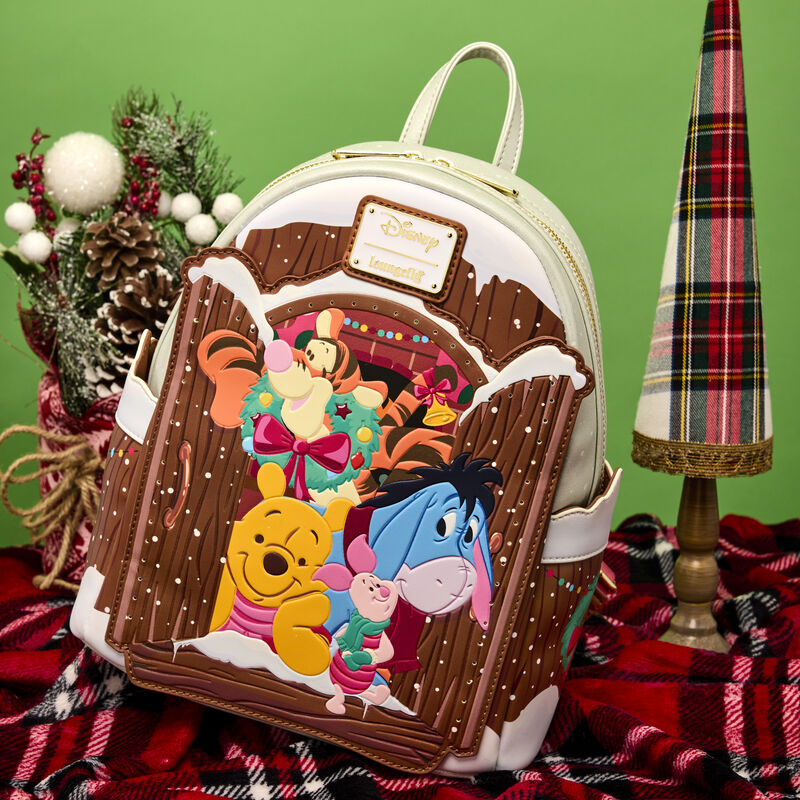 Winnie The Pooh & Friends Christmas Greetings Light Up Mini Backpack