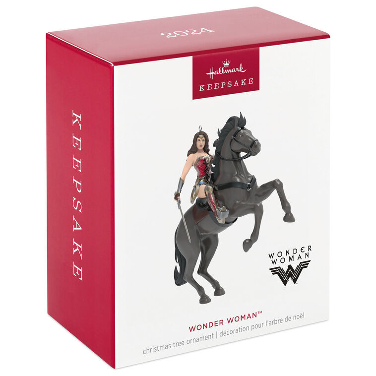 Hallmark Keepsake Christmas Ornament 2024, DC Wonder Woman, Gifts for DC Comics Fans