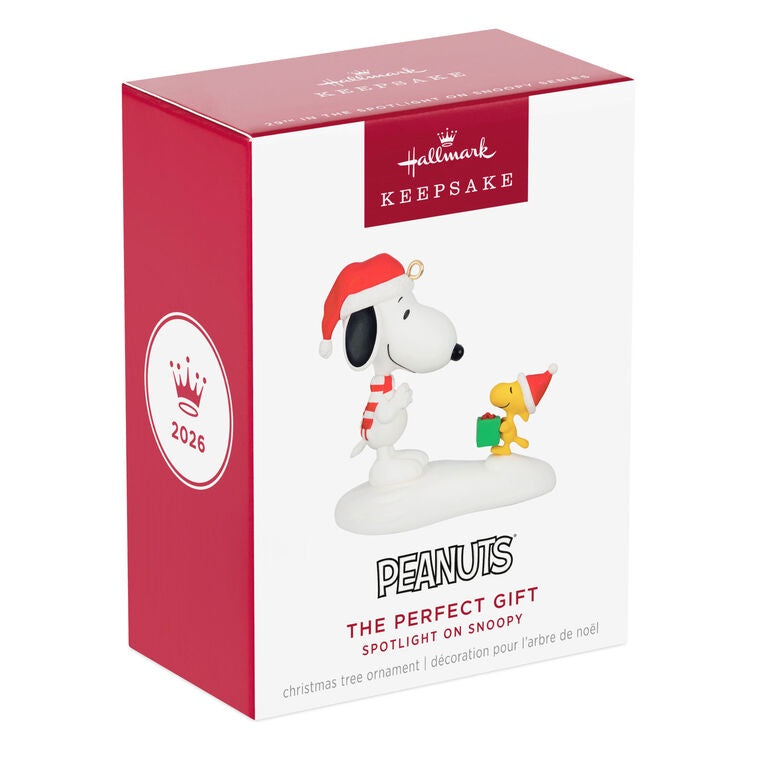 Peanuts® Spotlight on Snoopy The Perfect Gift Ornament