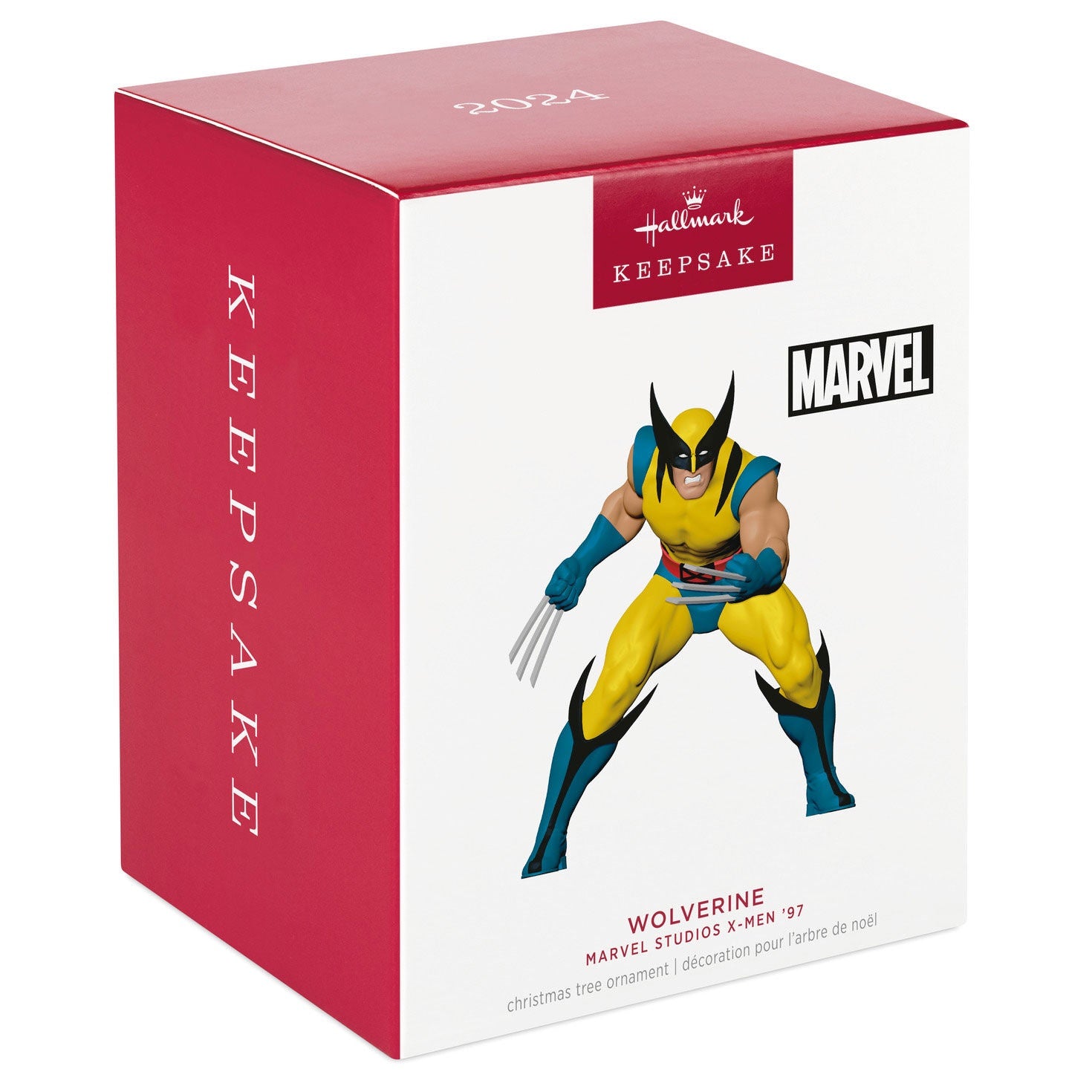 Hallmark Keepsake Christmas Ornament 2024, Marvel Studios X-Men '97 Wolverine, Gifts for Marvel Fans