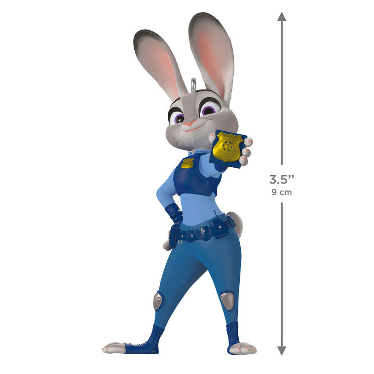 Disney Zootopia 10th Anniversary Officer Judy Hopps Ornament