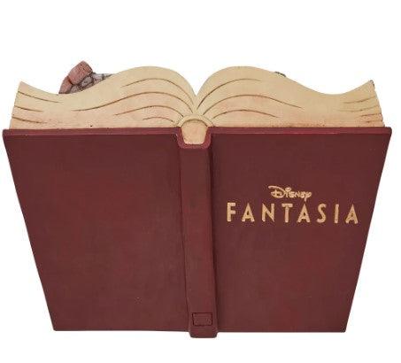 A Lesson Learned Sorcerer Mickey Story Book Figurine