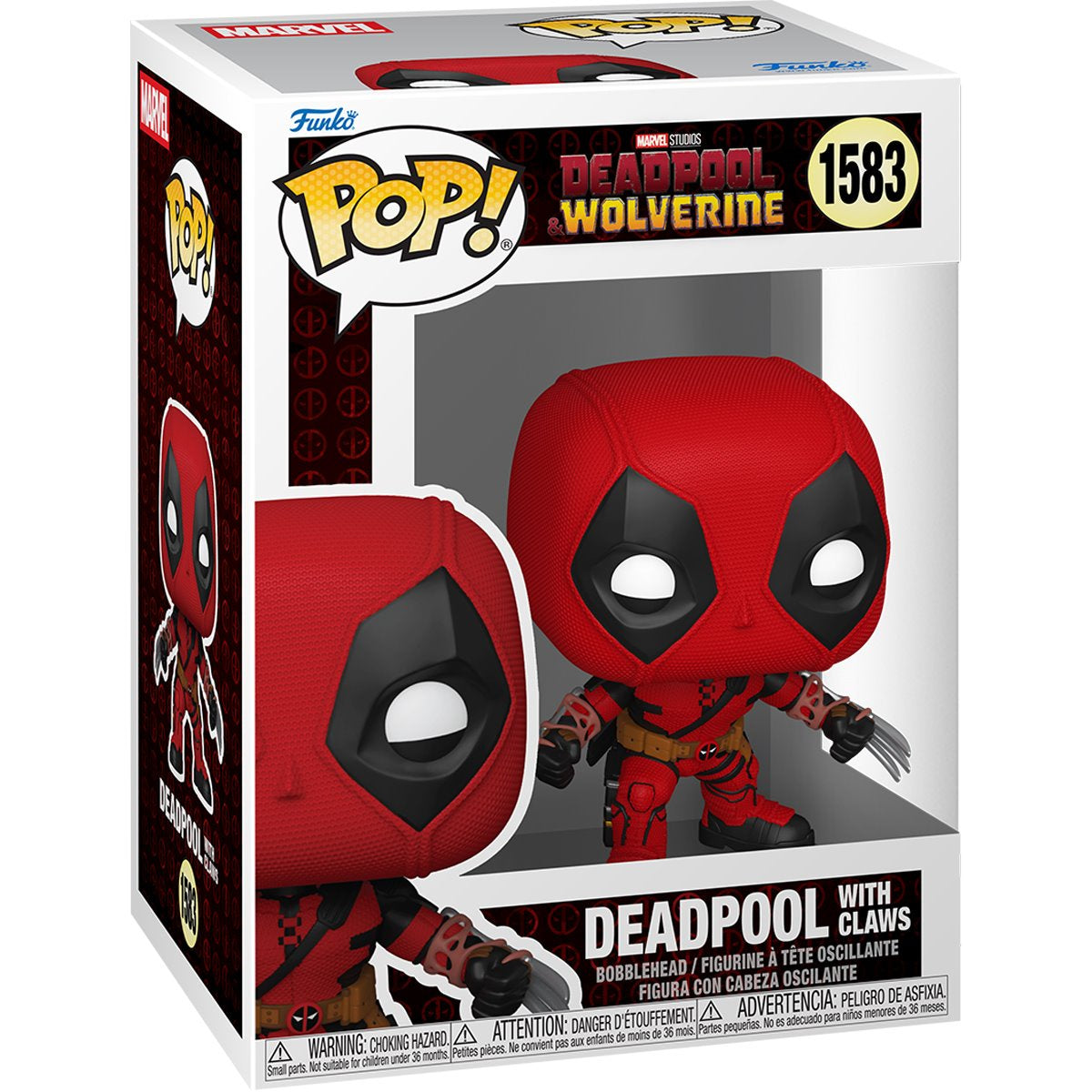 Deadpool & Wolverine Deadpool with Claws Funko Pop! Vinyl Figure