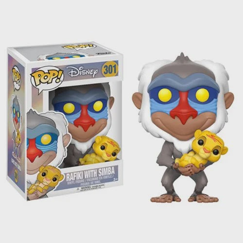 The Lion King Rafiki with Baby Simba Funko Pop! Vinyl Figure