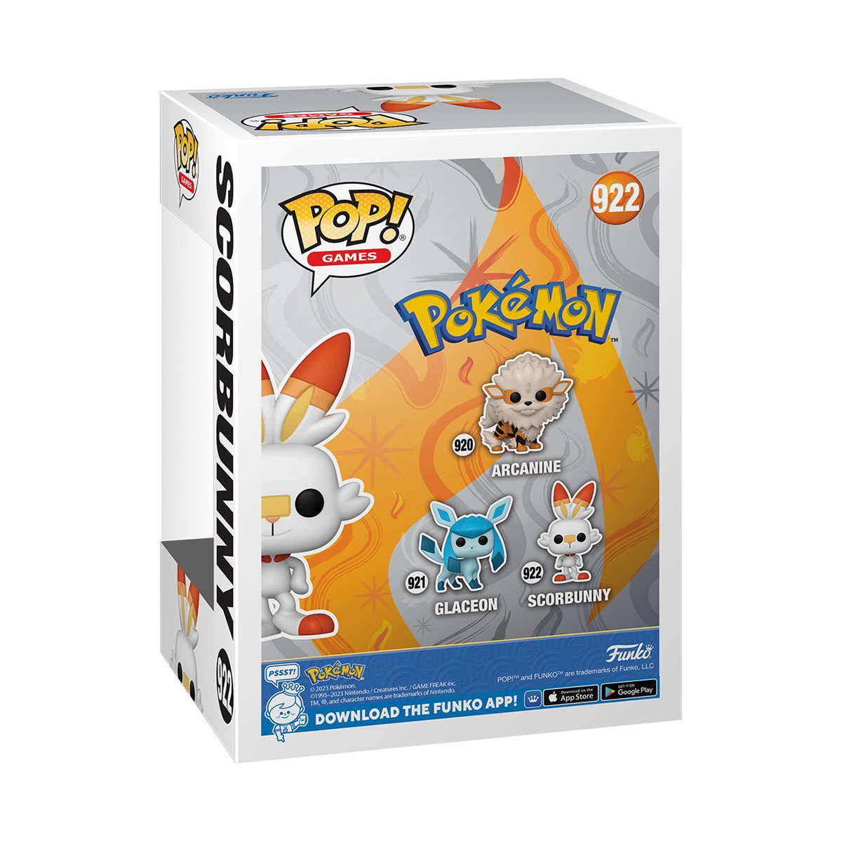 Pokemon Scorbunny Pop! Vinyl Figure