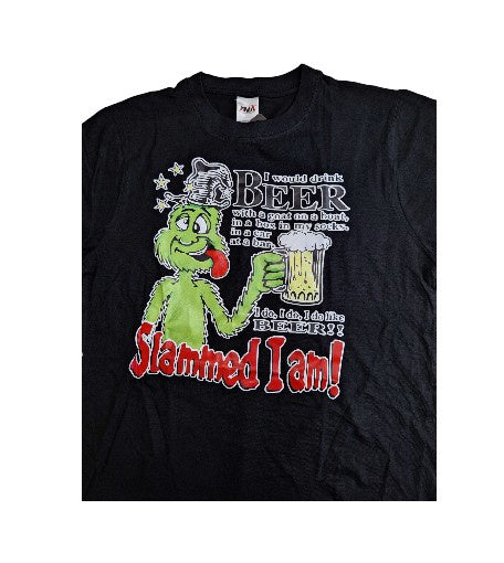 Slammed I am Beer Adult T-Shirt - Black