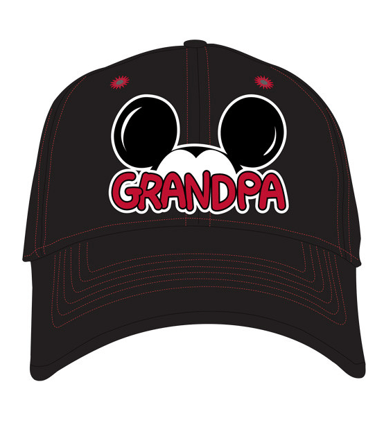Adult Disney Mickey Mouse Grandpa Baseball Cap