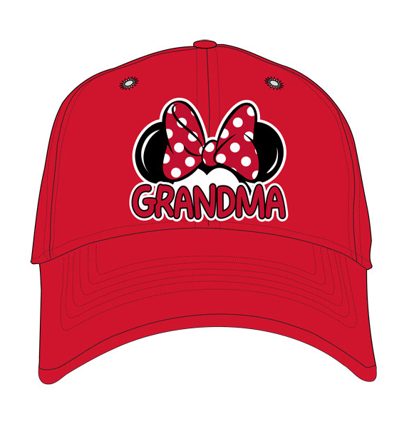 Adult Disney Minnie Mouse Grandma Baseball Cap